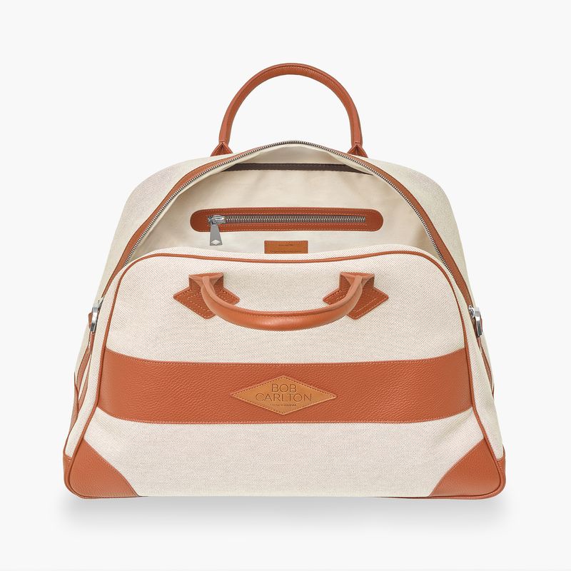 RIVIERA weekendbag Semsket beige