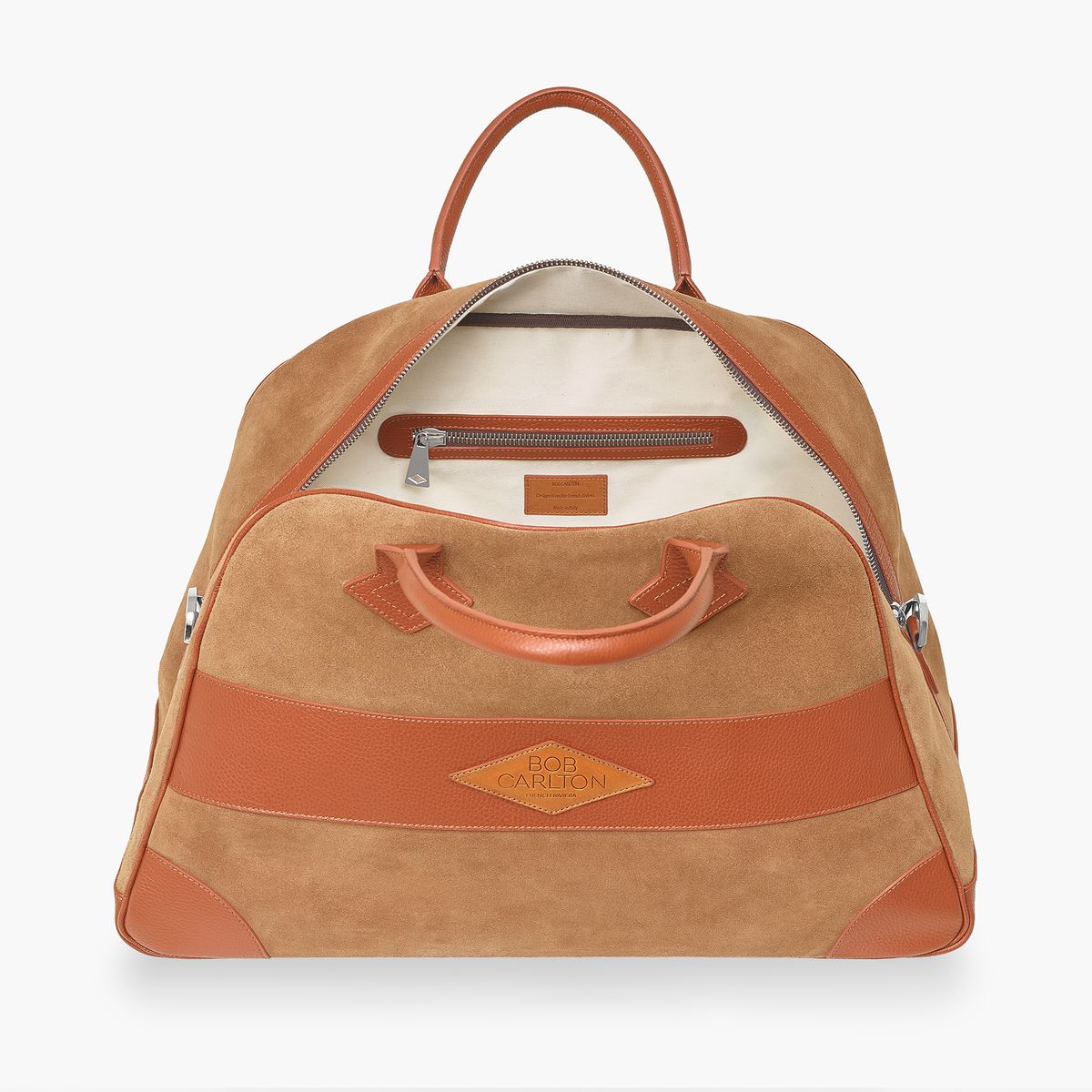 RIVIERA weekendbag Semsket cognac